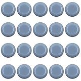 Deslizadores para muebles 20 piezas Deslizadores autoadhesivos de 25 x 25 mm Fije los deslizadores a la parte inferior de las patas de la silla o mesa y proteja las superficies inferiores de daños y decoloración.