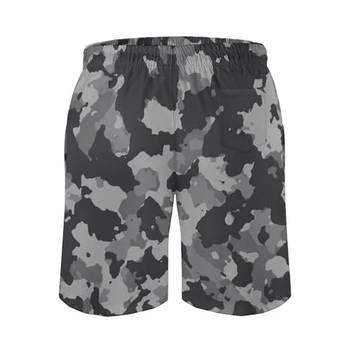 Men's Camo Swim Trunks Quick Dry Board Shorts Camouflage Swimwear Beachwear for Men4