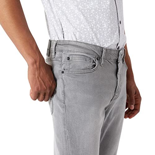 Dkny Jeans For Men - Premium Soft Slim Fit Mens Stretch Jeans Grey Mist #TOP2
