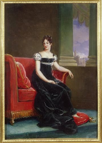 Affiche Désirée Clary pour habiller un grand mur vide de salon 60x90
