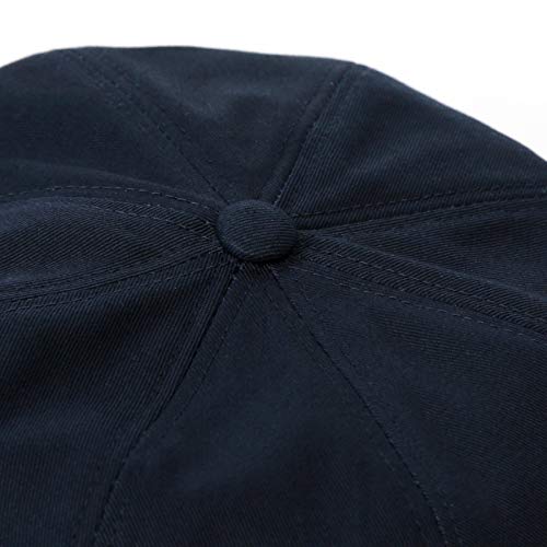 Undercontrol French Artist Casual Adjustbale D Ring Strap Military Cotton Logo Beret Hat Unisex Hunting Newsboy Cap (Navy) #TOP5