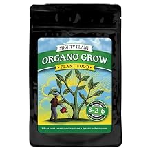 Organic Probiotic Plant Food Fast-Acting with Microbes & Amino Acids 8-2-6 + 3% Calcium for All Garden Types Organo Grow | Boost Growth & Health 1, Pounds