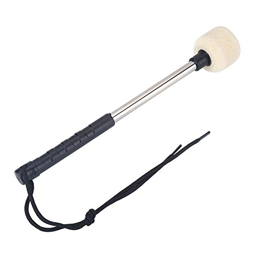 Percussion Mallet, Wool Felt Drum Mallet Percussion Band Accessory, Bass Drum Timpani Drum