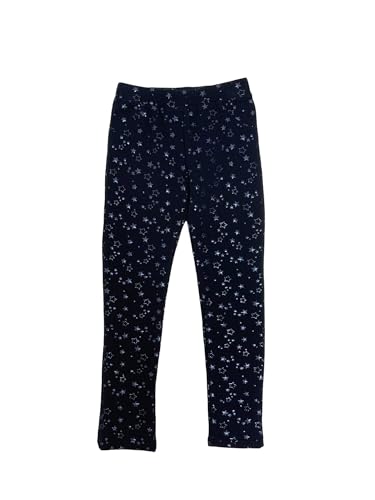 Legging Losan enfant bleu marine pantalon souple fille taille élastique