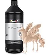 Resina de impresora 3D COLIDO, 2.2 lbs - Resina de fotopolímero estándar de curado UV rápido para impresoras 3D LCD/DLP...