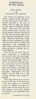 Lightning in His Hand; the Life Story of Nikola Tesla, by Inez Hunt and Wanetta W. Draper B002B5TU8K Book Cover