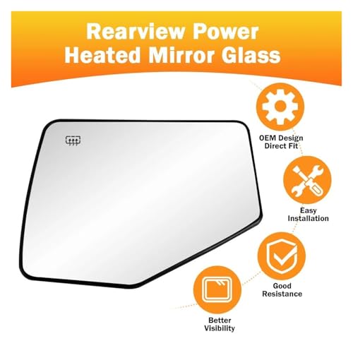 Miroir recul Ford Explorer verre rétroviseur cassé solution dégivrante paire