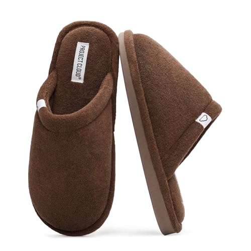 Women's Memory Foam Slippers by Project Cloud: Non-Slip Grip