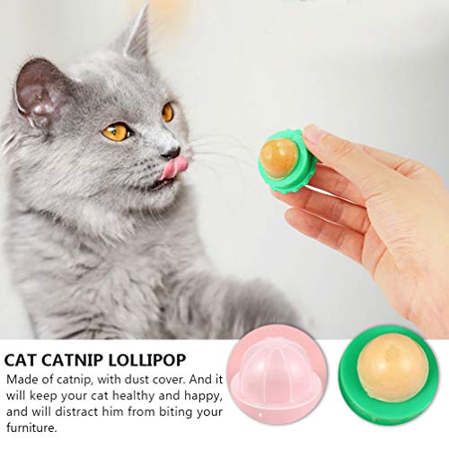 ULTECHNOVO Gato Catnip Pirulito - 8Pcs Pudim Gatinho Gato Catnip Catnip Cat Vitamina Energia Nutriçã