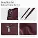 Imagen de befen Bolsos de bandolera de cuero genuino para mujer Bolso hobo grande Bolsos de hombro para mujer