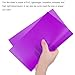 MECCANIXITY Gel Light Filter Purple Transparent Correction Lighting Gel Filter 16x20 inch Plastic Sheets for Film Photo Video Party Pack of 4