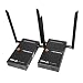 J-Tech Digital HDbitT Series Wireless HDMI Extender 660 Feet Supporting Full HD 1080P with IR Signal Transmission (Transmitter and Receiver)
