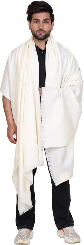 Men's Plain Woollen Dhariwal Lohi/Shawl Stole For Men-image-47