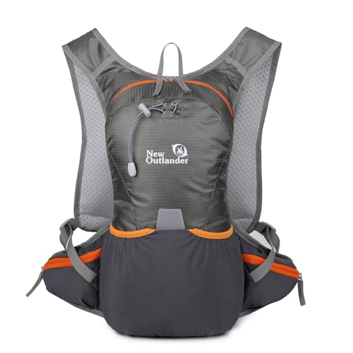 Sac à dos d'hydratation grande capacité 3L et sangle de poitrine réglable de sécurité