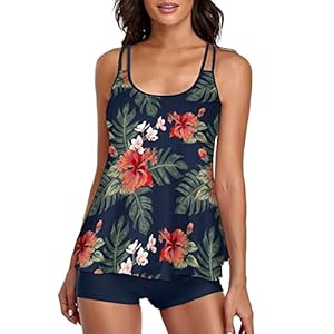 Urchics Womens 2025 Tankini Swimsuits Tu...