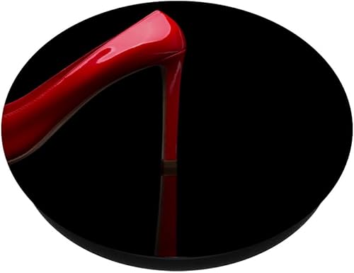 Miniatura 2 de Zapatos de tacón alto con tacón de aguja rojo icónico PopSockets PopGrip intercambiables