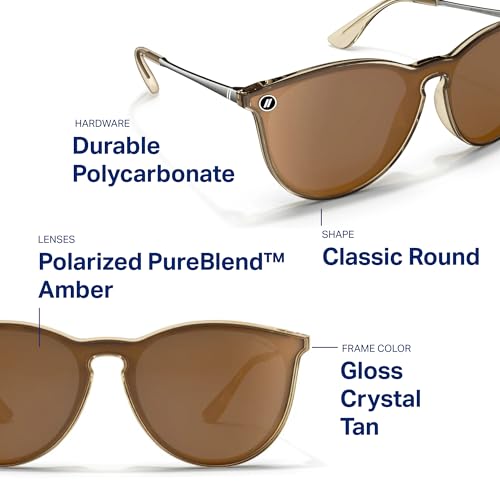 Image of Blenders Eyewear North Park X2 - Polarized Sunglasses - Classic Shape, Mixed Metal Frame - 100% UV Protection