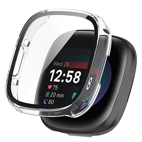 Yaodle Fitbit Sense 2/Versa 4 Jo[ PCf Fitbit Sense 2/Versa 4 P[X KXtB̌^ Sʕی d\ ho {Ɏq LYh~ y(NA)