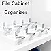20Pcs Shelf Clips,Compatible with Sandusky Cabinets,Adjustable Heavy Duty Metal Shelving Supports Clip,Fits Most Kinds of Metal Cabinets,Heavy Duty Supports for Office Files,Tools&Storage Organization