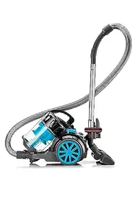 Black + Decker VM2080 2000-Watt, 21 Kpa High Suction, 2.5L dustbowl Bagless Multicyclonic Vacuum Cleaner with 6 Stage Filteration (Blue and Black)