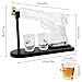 Imagen de Juego de regalo de whisky personalizado con 2 vasos de bala y jarra