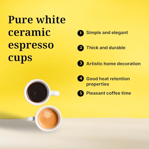 La Mejor Selección de Tazas para espresso más recomendados. 27 Imagen adicional