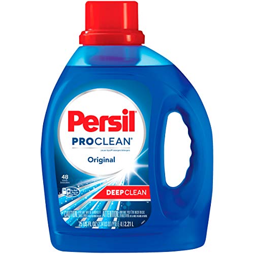 Persil ProClean Power-Liquid Laundry Detergent, Original Scent, 75 Fluid Ounces, 48 Loads