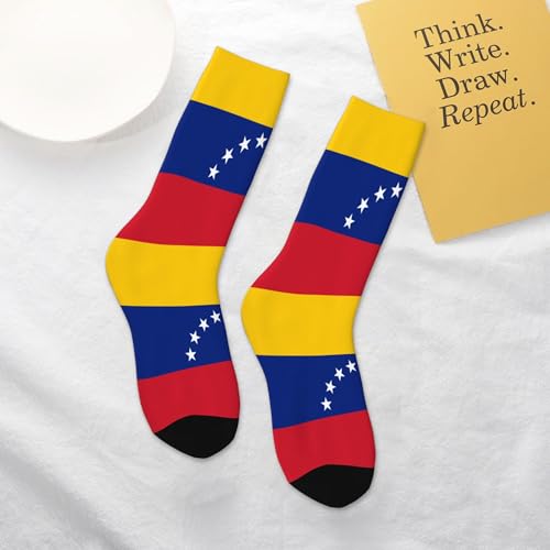 Flag of venezuela A Pair Junior Athletic Short Tube Socks Children Calf Tube Socks Short Stockings4