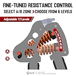 GD IRON GRIP Grip Strength Trainer Adjustable Hand Gripper Strengthener Hand Grip Exerciser Wrist Strengtheners Silent & Durable – Forearm, Finger & Hand Strength Training for Athletes, Climbers & Rehabilitation - Image 4