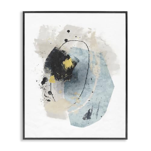 'Glam Accent Contemporary Shapes'| Framed Giclee Art