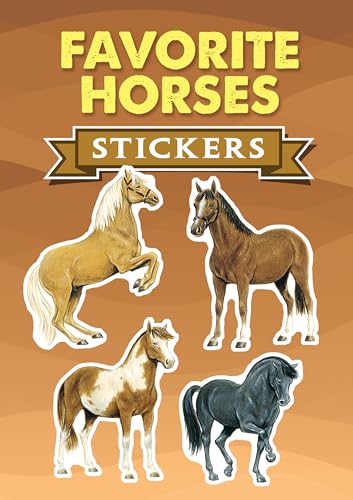 Favorite Horses Stickers (Dover Little Activity Books Stickers)