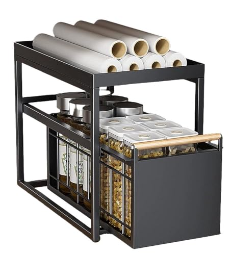 2�� �V���N�� ���[ �X���C�h�����[���b�N �X�����ŃX�^�C���b�V�� ���ʑ䉺 ��e�� ������ �H�� �������� �g���ȒP �ȃX�y�[�X �ϕ��H���Ɩh�K�� ���͂ȑω׏d�� �L�b�`�� ���ʏ� �o�X���[�� (�u���b�N,�����ȒP�w) [���s�A���i]