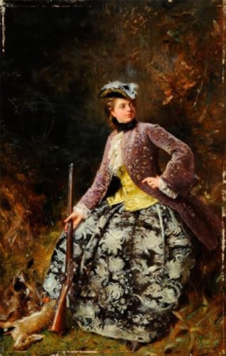 Affiche impression toile haut de gamme peinture sport Gustave Jean Jacquet
