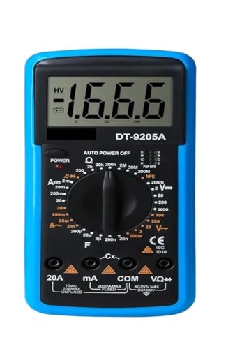 Multimètre numérique DT9205A-1 automatique et testeur transistor