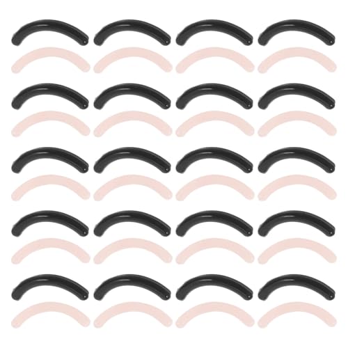 Mikikit 200 Piezas De Repuesto Para Rizador De Pestañas Accesorios De Belleza Para El Hogar Herramientas De Maquillaje Diario Almohadillas Para Rizar Pestañas Almohadillas De Repuesto