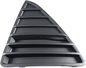 Titanium Plus Autoparts, 2012-2014 Compatible With FORD Focus Front,Left Driver Side Bumper Grille Grill BLACK