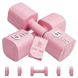 Ragebby Adjustable Dumbbell Set of 2, 3 in 1 Free Weight Set for Women
