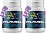 OVF Lattoferrina 200 immuno, 60 capsule da 200mg (2 mesi di fornitura), Latte Proveniente dalla Nuova Zelanda, da mucche Grass Fed, a sostegno delle Difese Made in Italy (Confezione da 2)