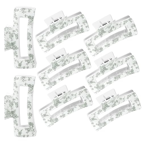 8 Pinzas de Garra Vintage Grandes para Mujer miniatura 1