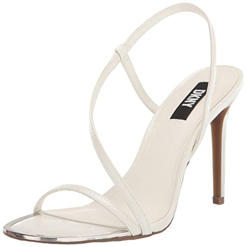 DKNY Women's Danielle Strappy Diagnol Dress Heel Heeled Sandal