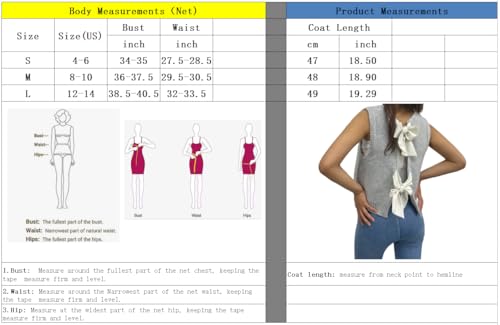 Image of chouyatou Women's Y2K Backless Crop Sweater Vest Back Tie Knot Crewneck Sleeveless Knit Vest Tank Tops