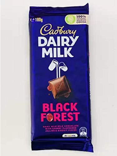 Image of Cadbury Dairy Milk Black Forest Chocolate Bar 180 grams Bars (180 grams)