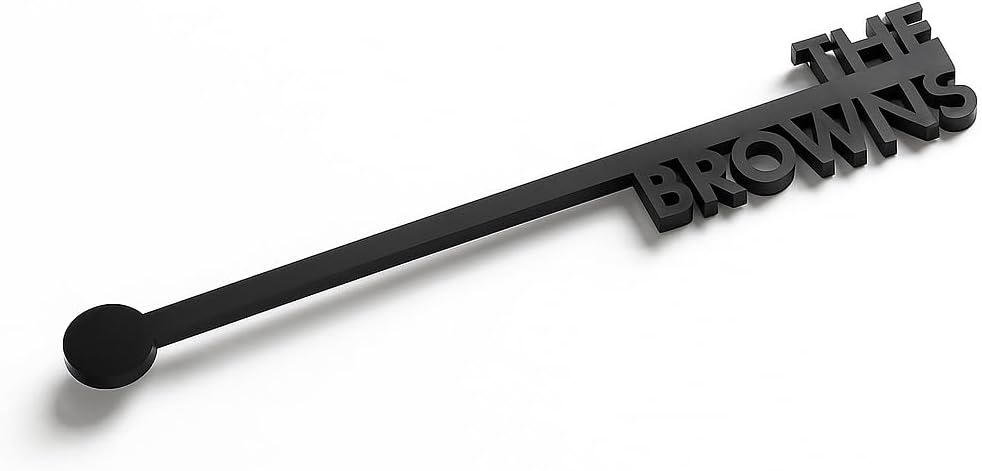 FranJohnsonHouse Personalized Drink Stirrers with Last Name, Custom Swizzle Sticks for Weddings & Parties, Cocktail Bar Accessories, Party Bar Decor (Set of 50)