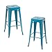 Regalos Miguel - Ofertas en Packs - Pack 2 Taburetes Torix Altos - Verde Azulado - Envío Desde España
