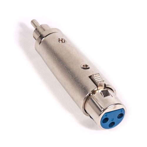 Ict Adattatore Audio Cannon Xlr Femmina A Rca Maschio
