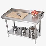 anti-tache et durable : l'établi est fabriqué en acier inoxydable de haute qualité, garantissant une résistance aux taches, à la corrosion et à l'usure. il est conçu pour durer, même dans des environnements de travail exigeants.