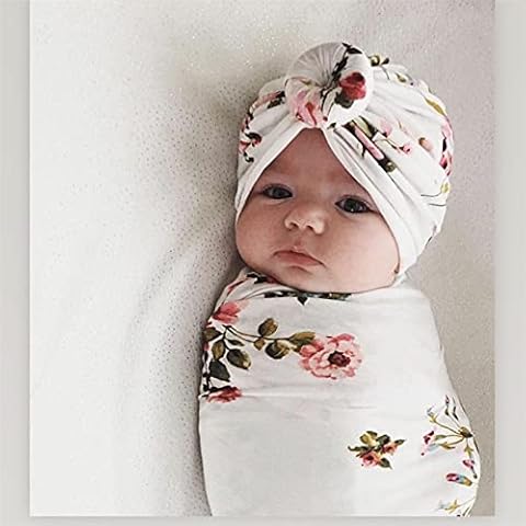 swaddle wrap,baby swaddle,muslins baby,swaddle blanket,baby swaddle wrap newborn,Baby Swaddle Wrap Baby Blankets Newborn Cotton Swaddle Wrap Headband Baby Hat Turban Beanie Newborn Photography Prop Cover