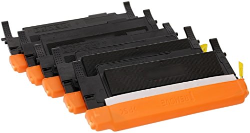TONER EXPERTE® 5 Cartuchos de Tóner compatibles para Samsung CLP 320 320N 320W CLP 325 325N 325W CLX 3180 3180FN 3180FW CLX 3185 3185FN 3185FW 3185N 3185W CLT K4072S CLT C4072S CLT M4072S CLT Y4072S