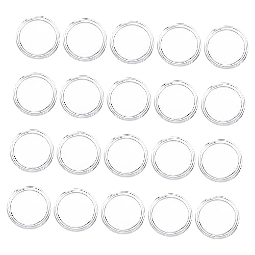 Caja protectora plástica para monedas de 21mm miniatura 1