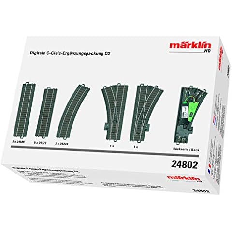 Märklin 24802 - Digitale C-Gleis-Ergänzungspackung D2, Spur H0 Cover
